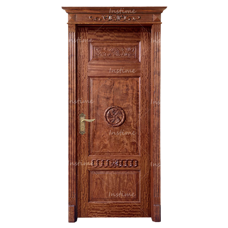 Instime Multi Functional Double Panel Philippines Narra Wood Doors Interior Bedroom For House